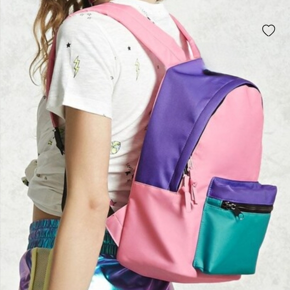 Colorblock Mini Backpack - Picture 1 of 11